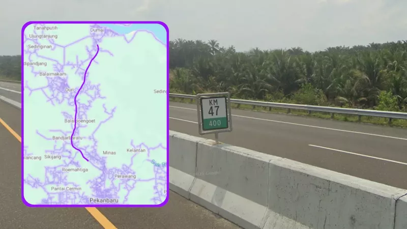 Thick Black Border Kilometer Marker