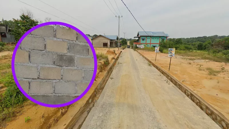 Yellowish Grey Bricks